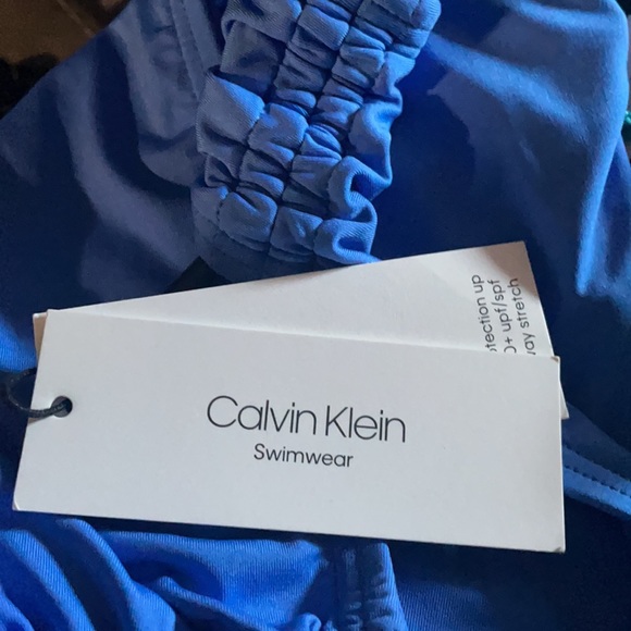 Calvin Klein Ruched-Side Hipster Bikini Bottom - Picture 4 of 4